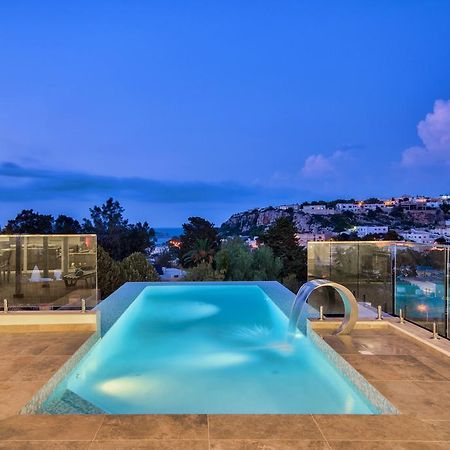 Villa Gaia - Sunset Views, Indoor Heated Pool, Sauna And Games Room Mellieħa Eksteriør billede